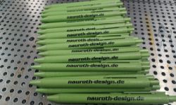 Kugelschreiber mit Logo Siebdruck