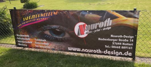 Werbebanner Nauroth-Design